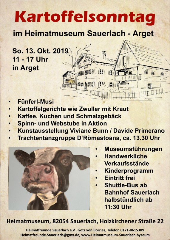 Plakat Kartoffelfest 2019