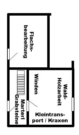 Grundrissplan Erdgeschoss