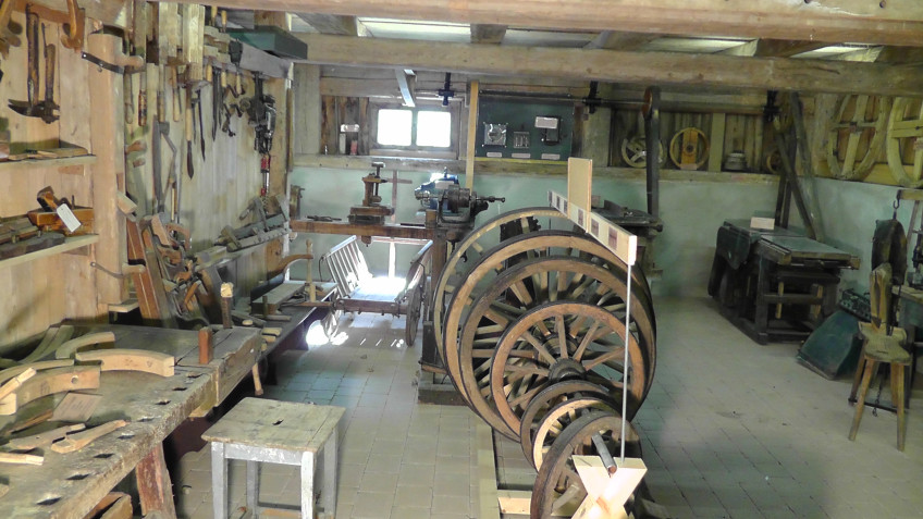 Heimatmuseum Sauerlach Bundwerkstadel Panorama Wagner