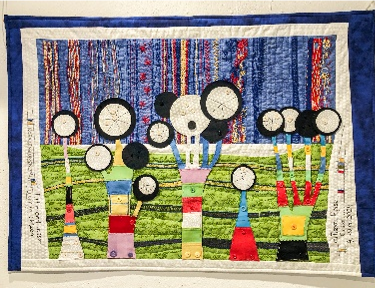 K&uuml;nstlerinnengruppe ArtTextil: &bdquo;Perlig, spritzig, rund und bunt"